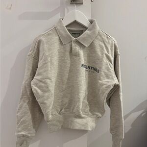 FEAR OF GOD ESSENTIALS
Kids Off-White French Terry Long Sleeve Polo